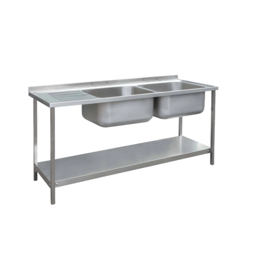 Commercial Kitchen Dishwasher - حوض مطبخ تجاري للمطاعم، حوض مزدوج