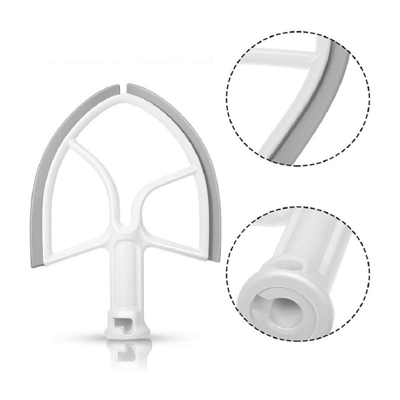Commercial Kitchenaid - مضرب خفق مرن (فليكس إيدج) بلاستيكي