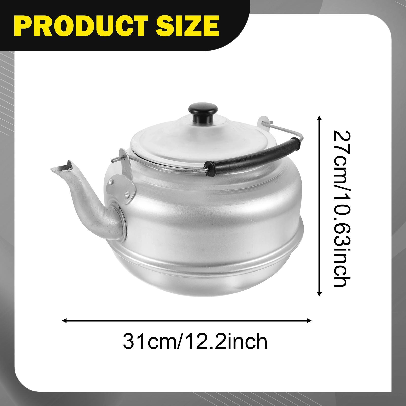 Commercial Kitchen Kettle - إبريق شاي محمول من الألومنيوم بمقبض