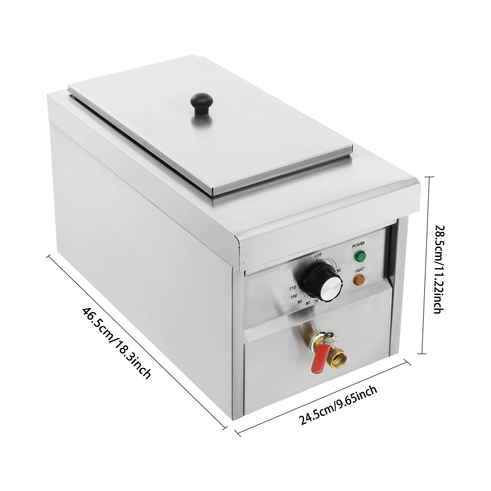 Commercial Kitchen Boiler - جهاز طهي المعكرونة الكهربائي التجاري بوعاءين