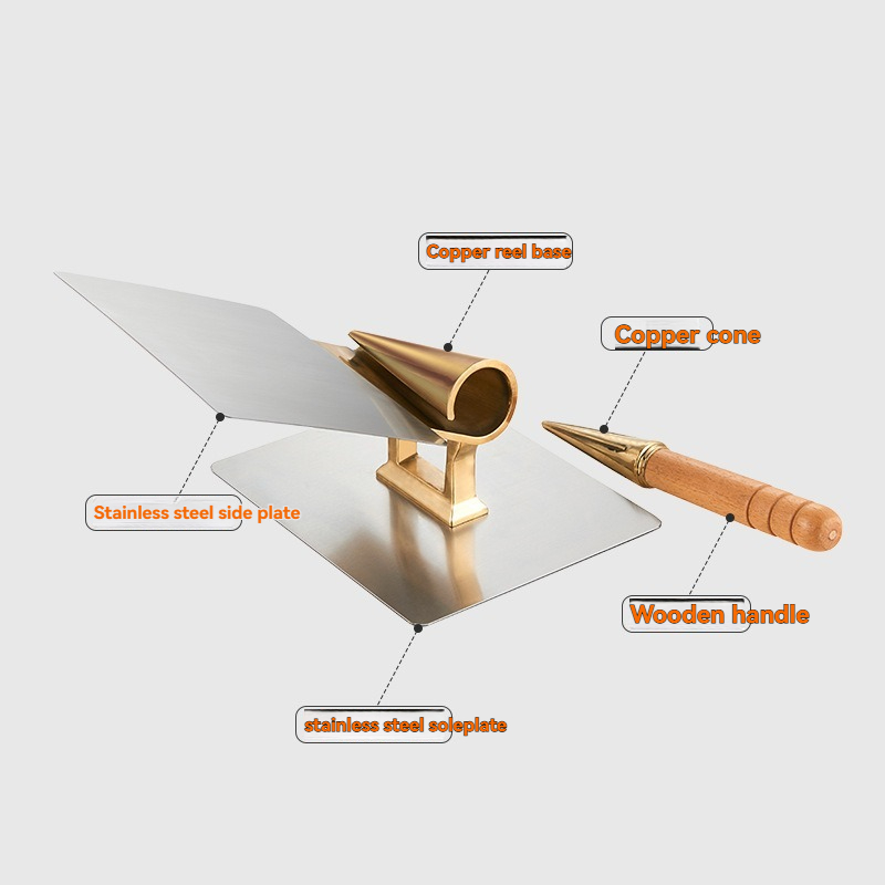 Commercial Kitchen Parts & Service - أداة نحاسية مخروطية الشكل احترافية، صانعة