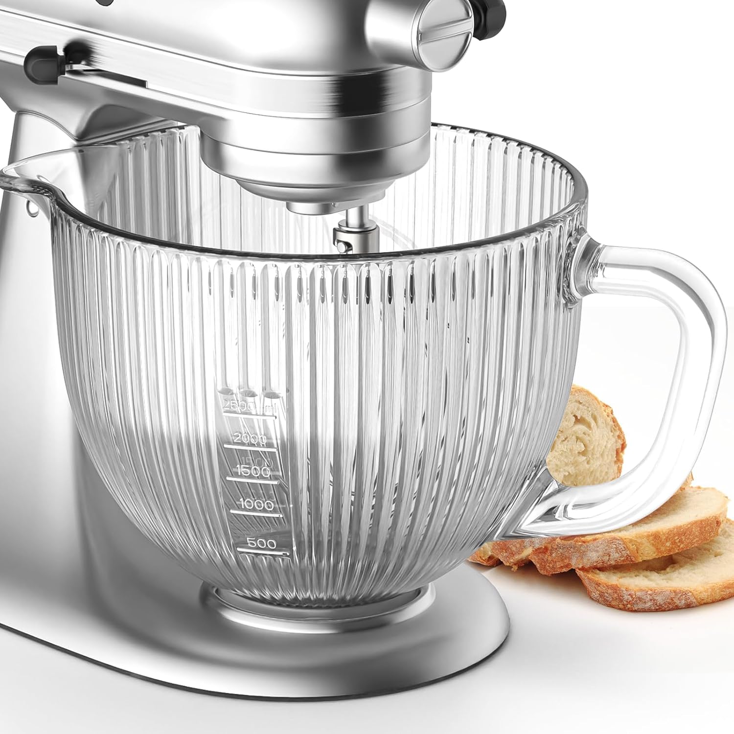 Commercial Kitchenaid - وعاء زجاجي GVODE لخلاط كيتشن ايد،