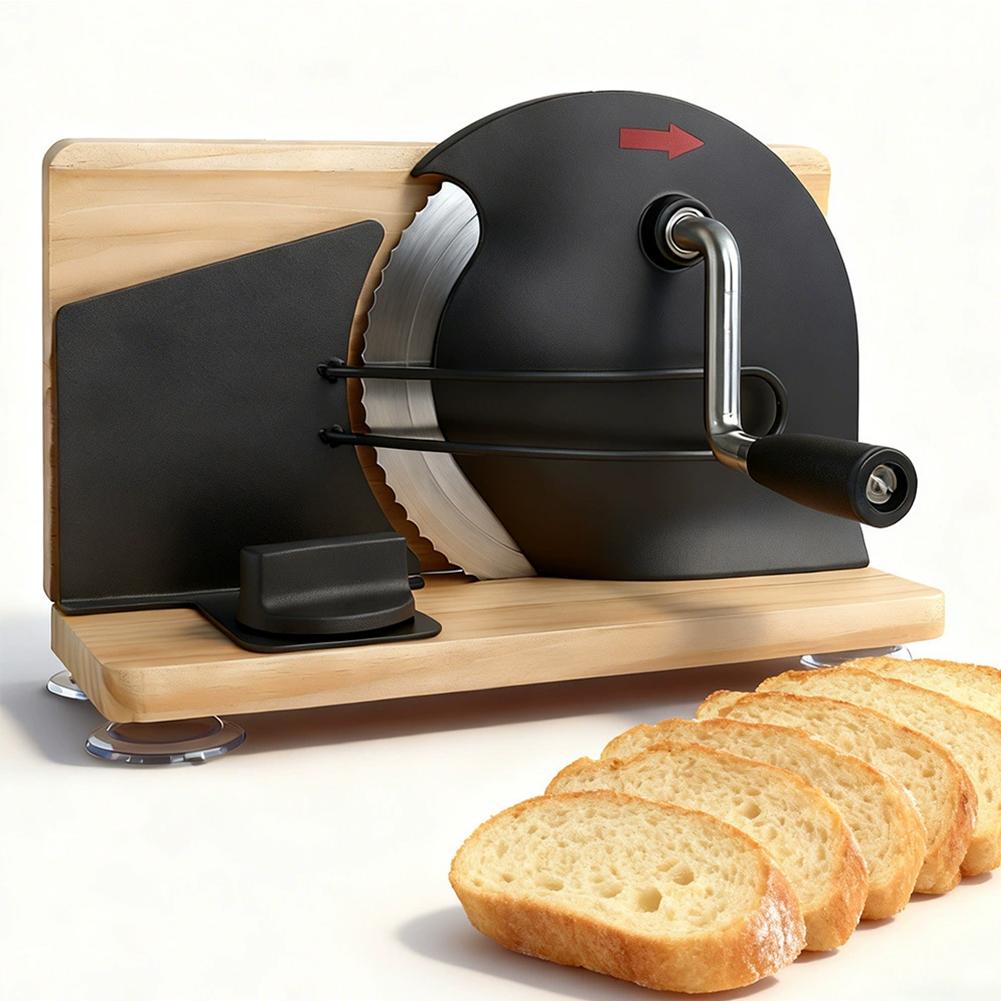 Commercial Bread Slicer - قطاعة خبز يدوية قابلة للتعديل بسماكة