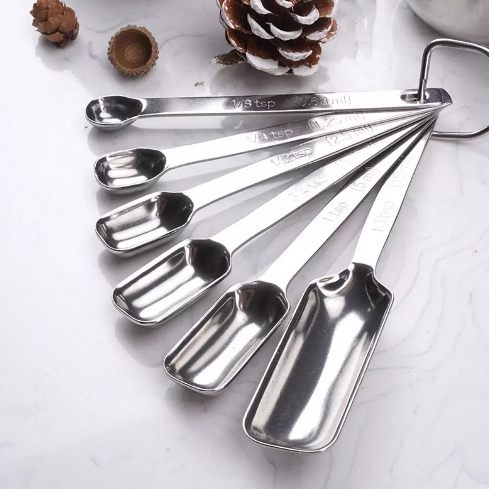 Commercial Kitchen Products - ملاعق قياس من الفولاذ المقاوم للصدأ