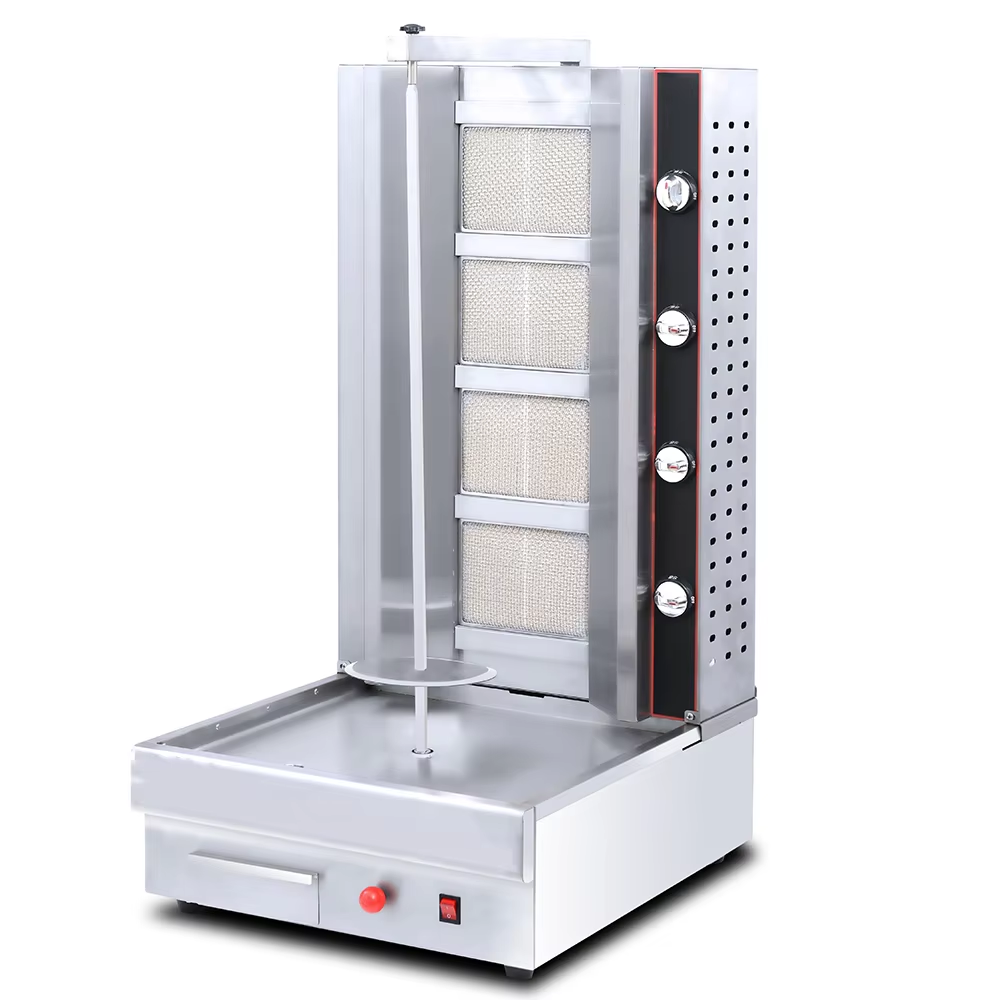 Kebab Shawarma Machine - آلة شاورما دجاج غازية وشواية كهربائية