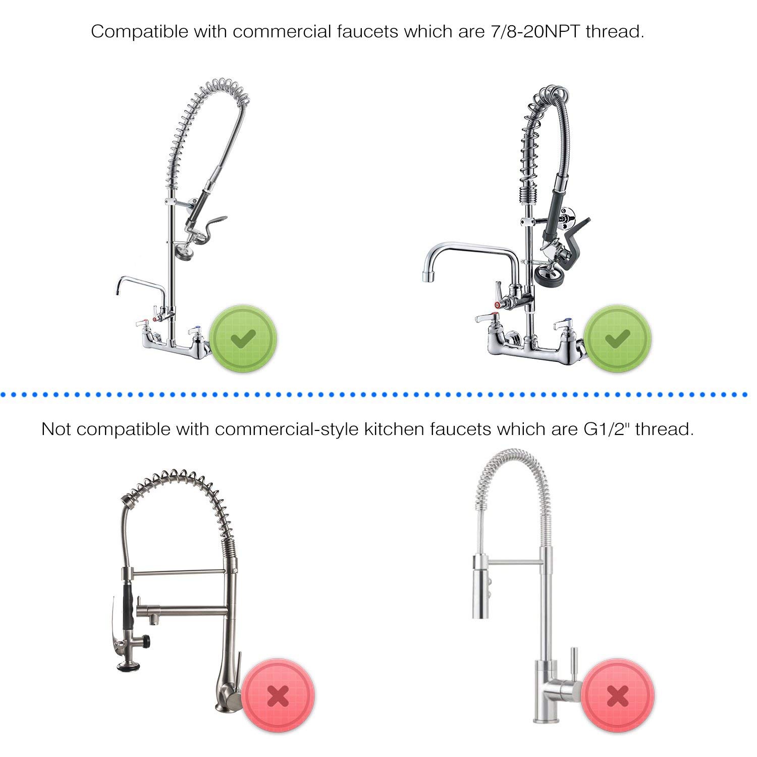 Commercial Kitchen Parts & Service - متوفر في المخزون أجزاء صنبور المطبخ
