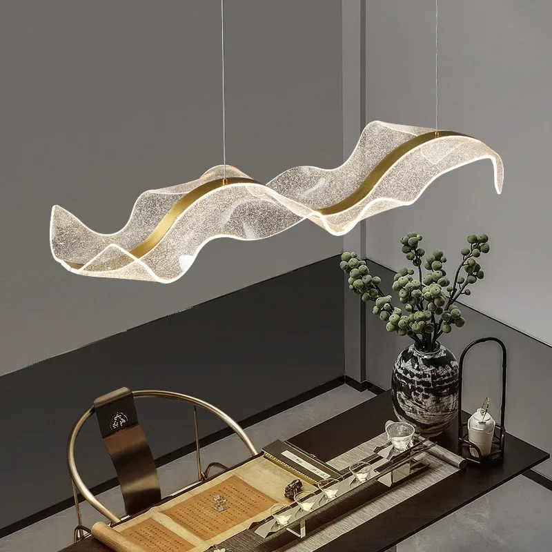 Commercial Kitchen Table - الشمال مصمم موجة قلادة LED أضواء