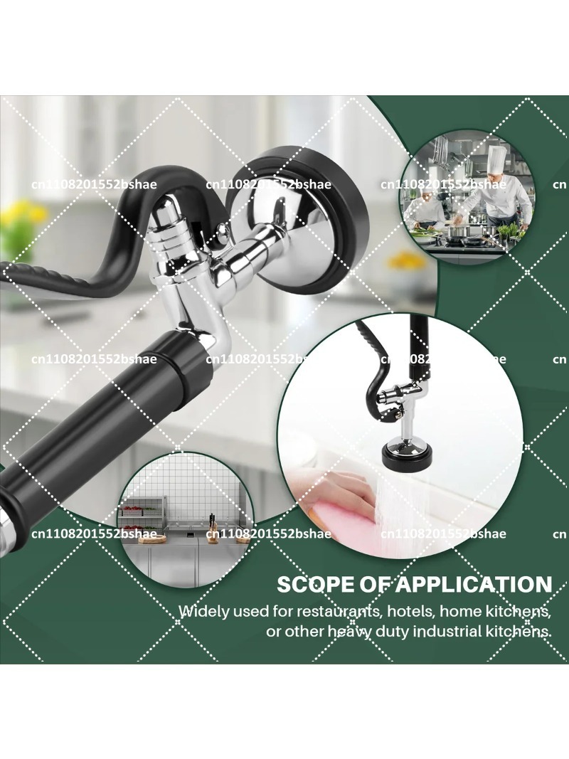 قطع غيار صنبور رش ما قبل الشطف - مراجعة Commercial Kitchen Parts & Service وسعره