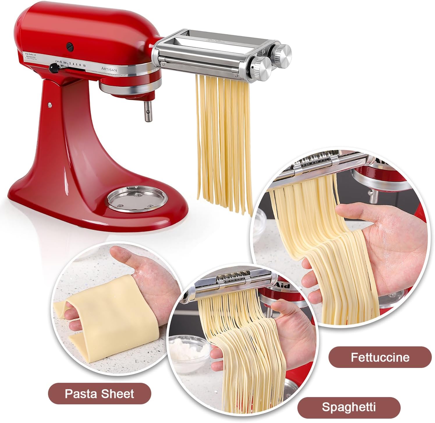 ملحق تقطيع المعكرونة 3 في 1 لخ - مراجعة Commercial Kitchen Products وسعره