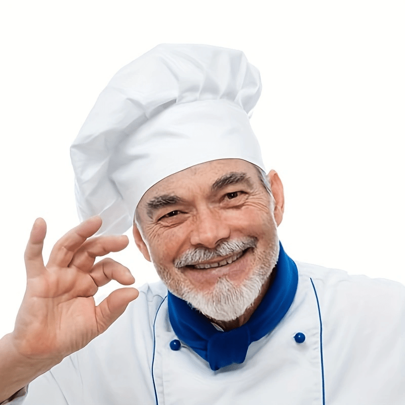 3 قطع قبعات طهاة للكبار قابلة  - مراجعة Commercial Kitchen Services وسعره