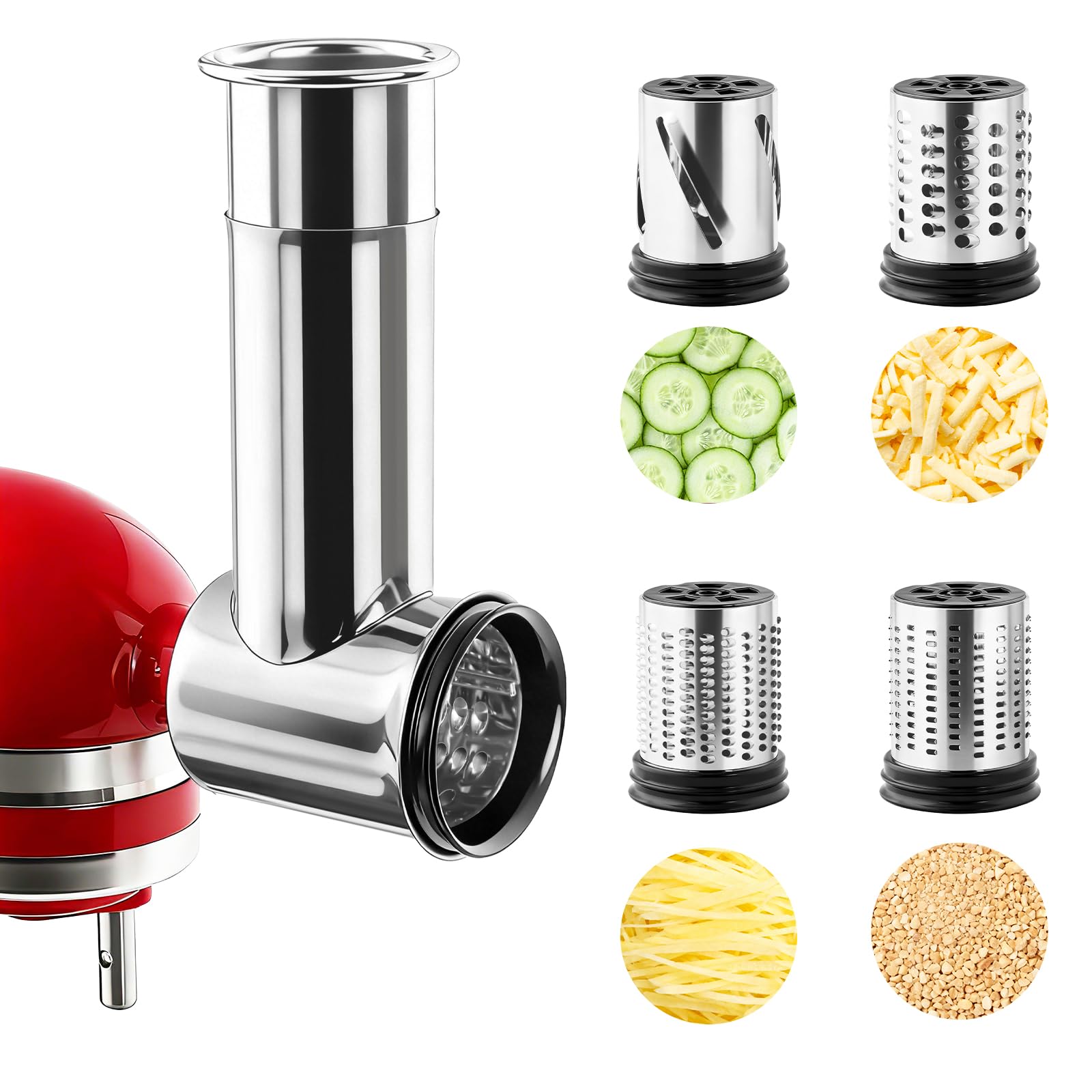 ملحق مبشرة وقطاعة من الفولاذ ا - مراجعة Commercial Kitchenaid وسعره