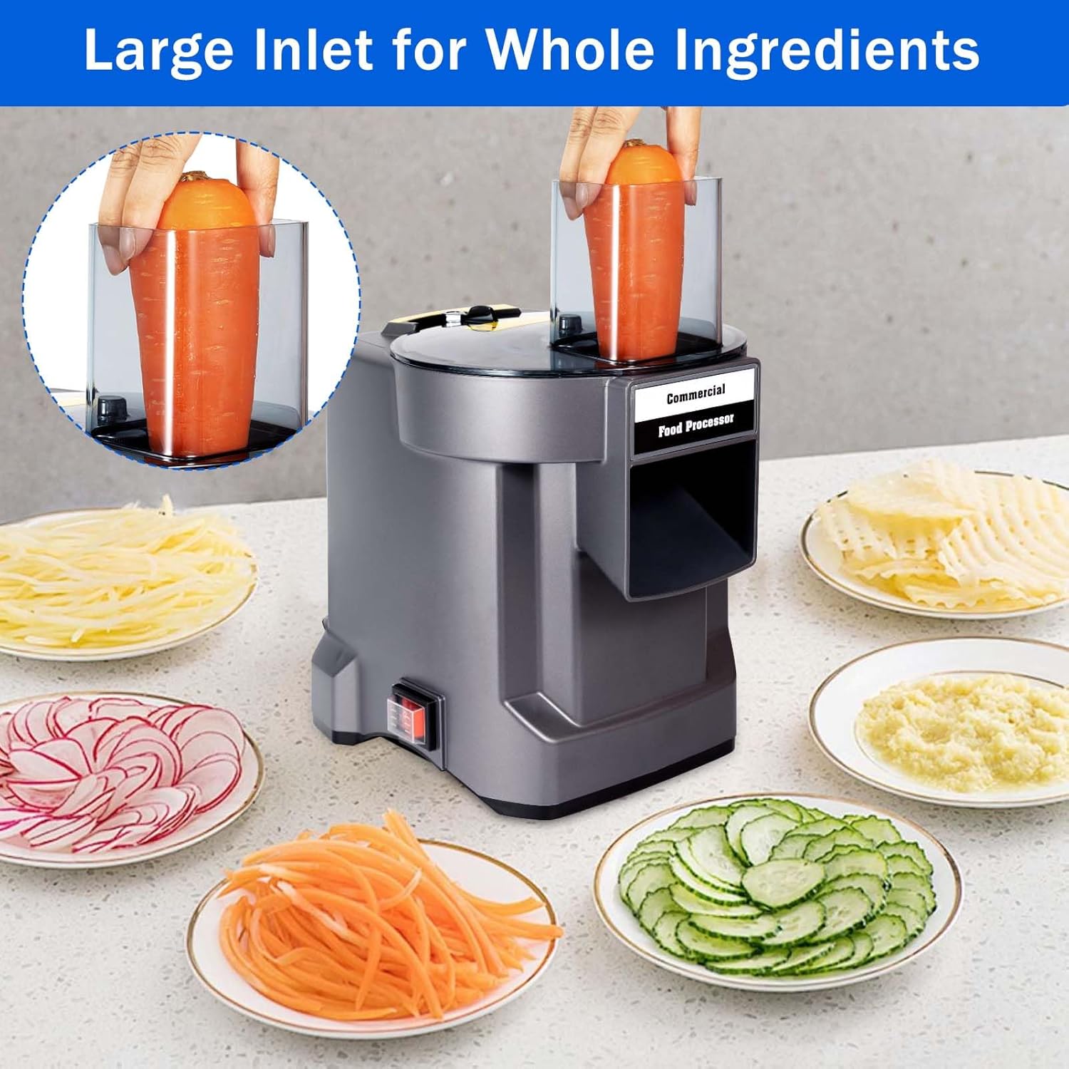 قطاعة الخضراوات التجارية عالية - مراجعة Commercial Kitchen Products وسعره