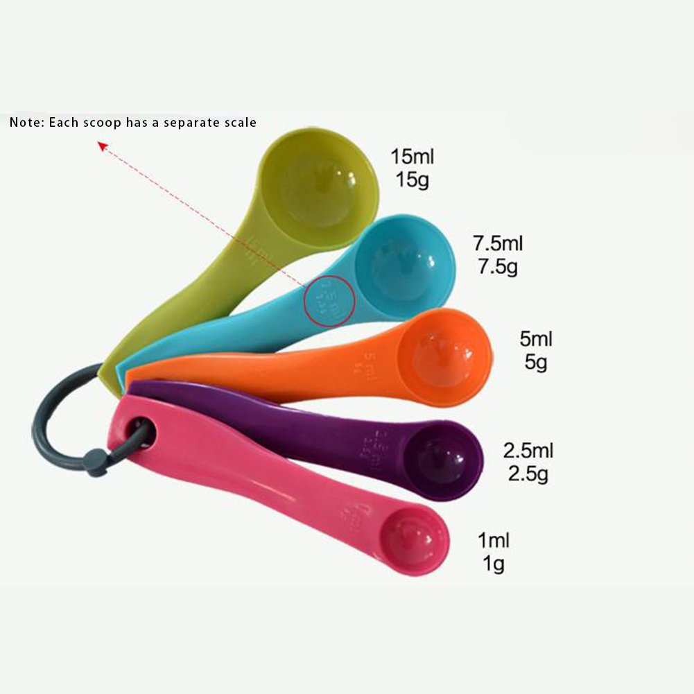 5 قطع ملونة ملعقة زيت الملح جم - مراجعة Commercial Kitchen Products وسعره
