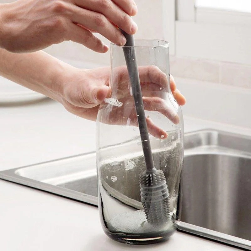 فرشاة سيليكون لتنظيف زجاجات ال - مراجعة Commercial Kitchen Cleaning وسعره