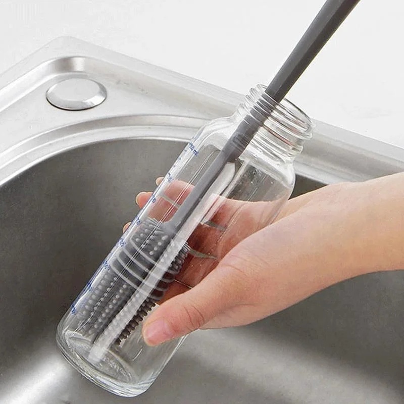 فرشاة سيليكون لتنظيف زجاجات ال - مراجعة Commercial Kitchen Cleaning وسعره