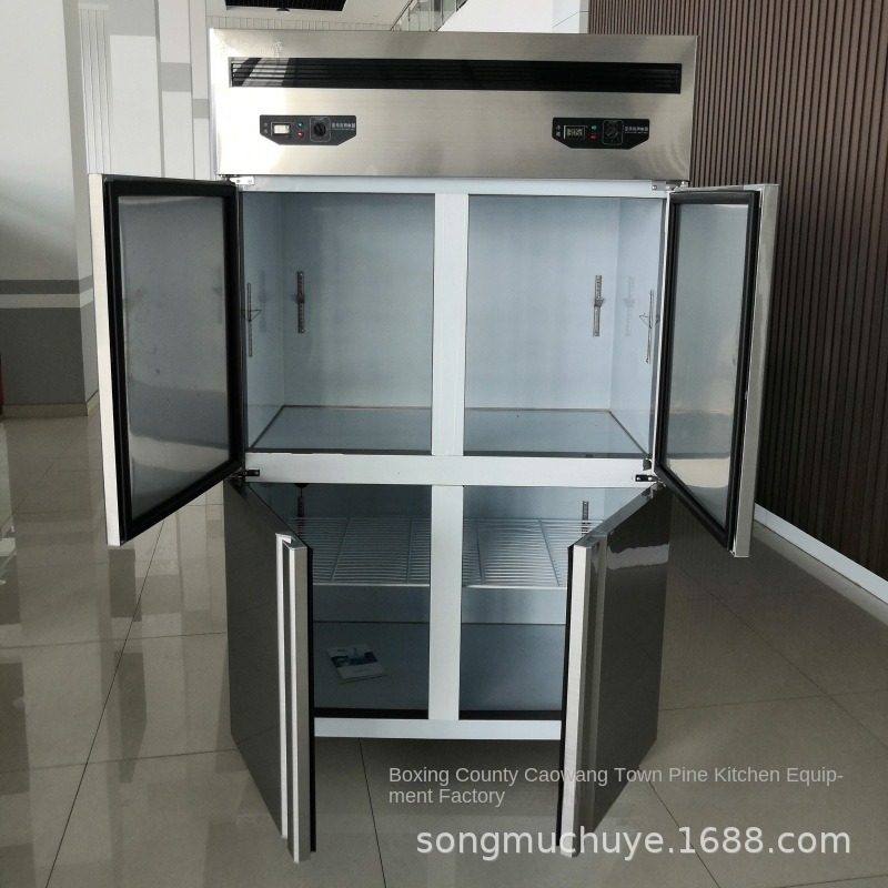 خزانة تبريد تجارية بأربعة أبوا - مراجعة Commercial Kitchen Dimensions وسعره