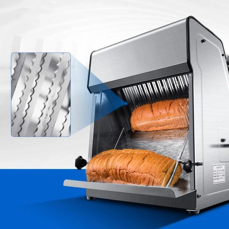 220 فولت/370 واط التجارية متعد - مراجعة Commercial Bread Slicer وسعره