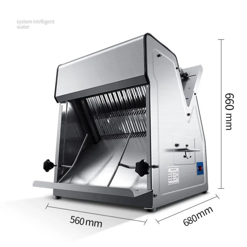 220 فولت/370 واط التجارية متعد - مراجعة Commercial Bread Slicer وسعره