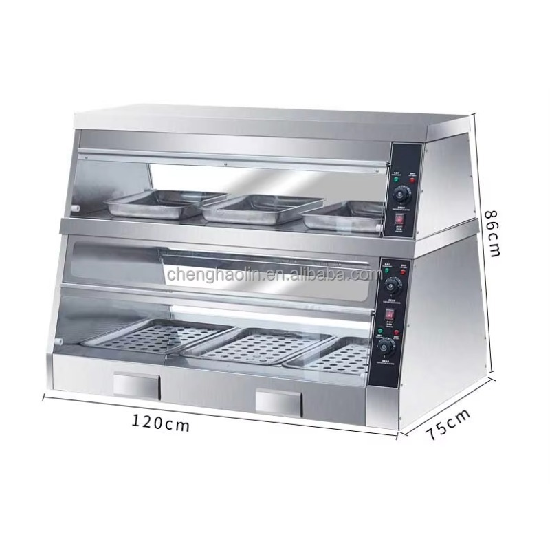 خزانة عرض كهربائية معزولة حرار - مراجعة Commercial Kitchen Parts & Service وسعره