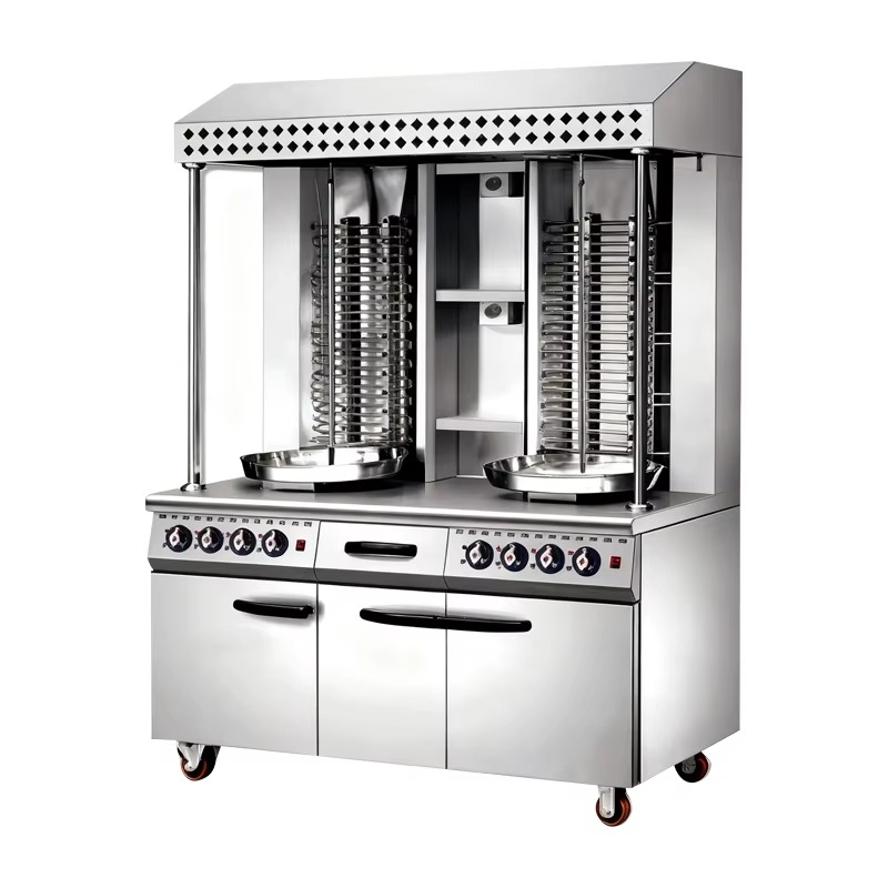 ماكينة شوارما أوتوماتيكية تجار - مراجعة Kebab Shawarma Machine وسعره