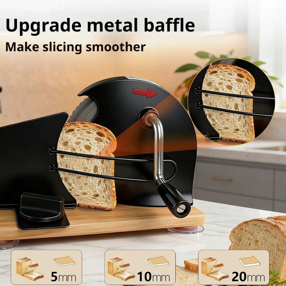 قطاعة خبز يدوية قابلة للتعديل  - مراجعة Commercial Bread Slicer وسعره