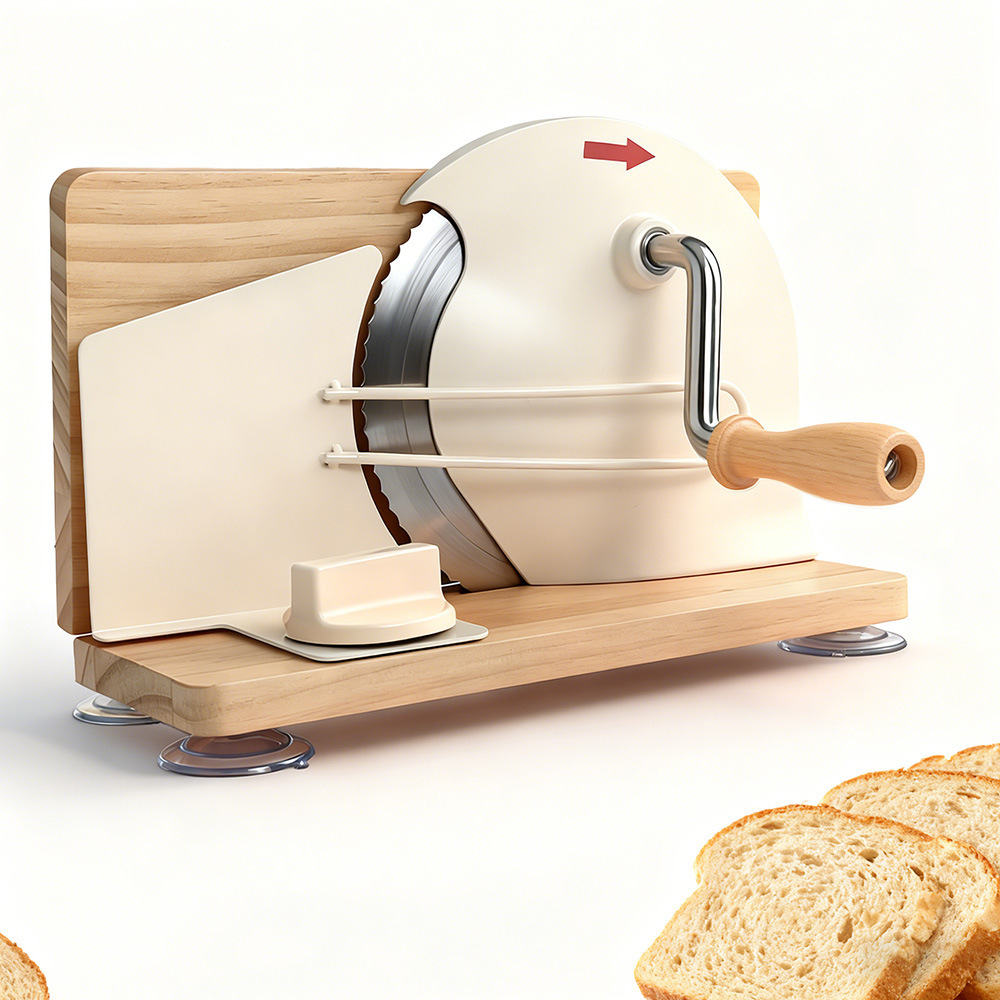 قطاعة خبز يدوية قابلة للتعديل  - مراجعة Commercial Bread Slicer وسعره