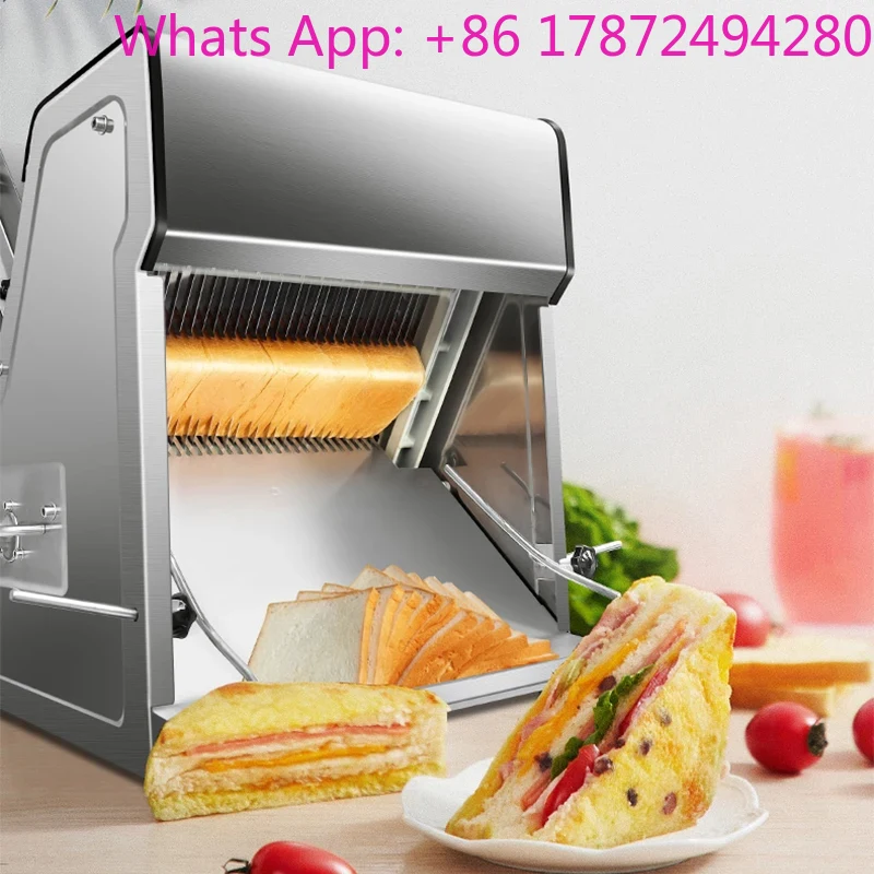 قطاعة خبز تجارية 220 فولت من ا - مراجعة Commercial Bread Slicer وسعره