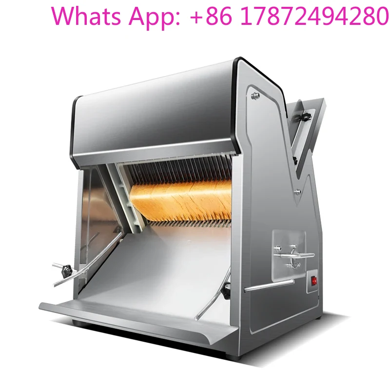 قطاعة خبز تجارية 220 فولت من ا - مراجعة Commercial Bread Slicer وسعره