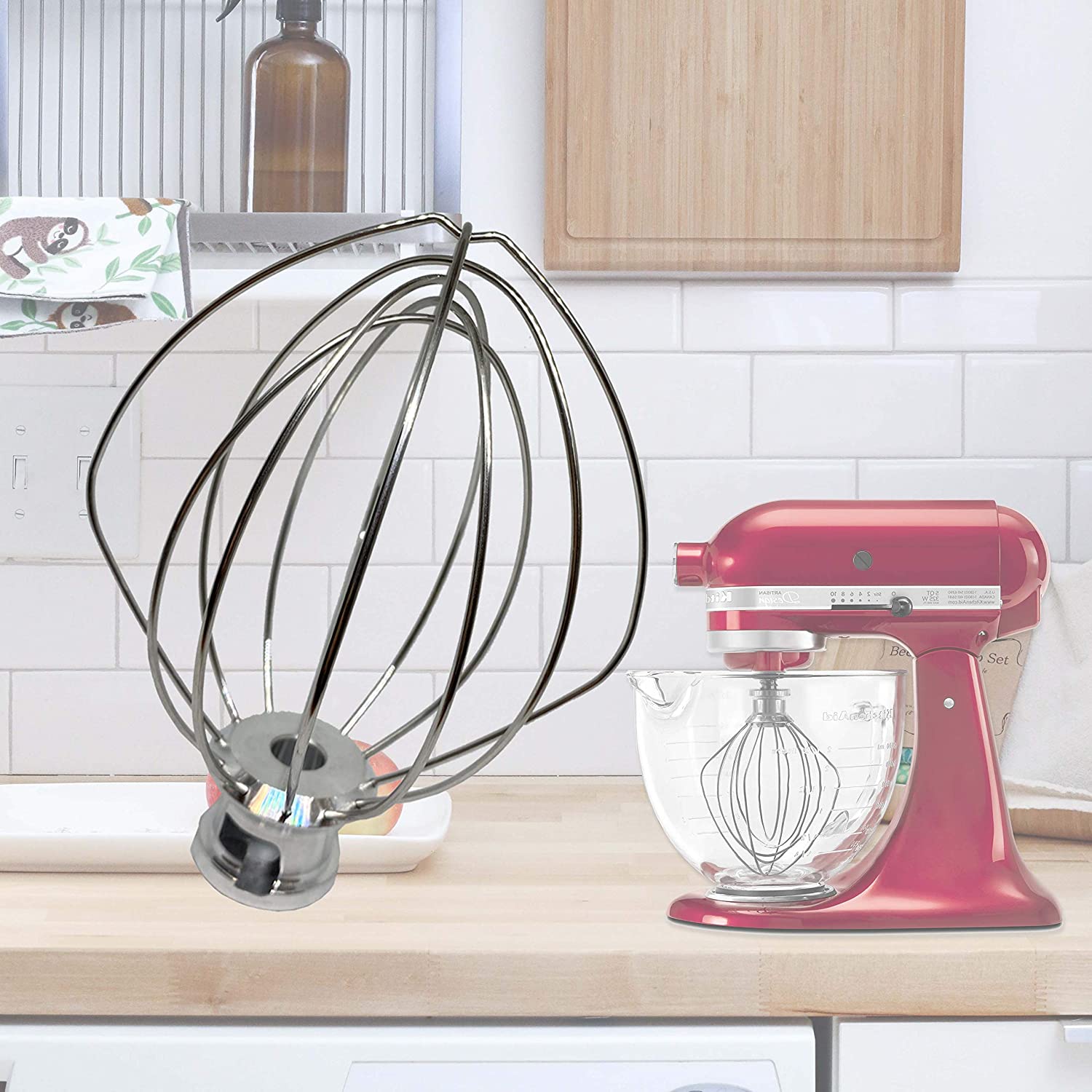 ملحق خفاقة سلكية من الفولاذ ال - مراجعة Commercial Kitchenaid وسعره