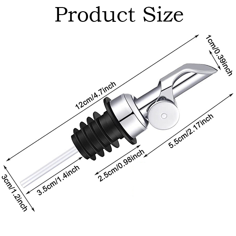 سدادة زجاجة زيت من الفولاذ الم - مراجعة Commercial Kitchen Products وسعره