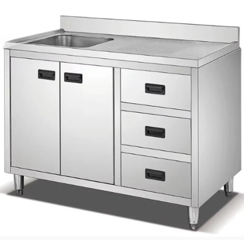 طاولة تخزين المطبخ للمطاعم شدي - مراجعة Commercial Kitchen Table وسعره