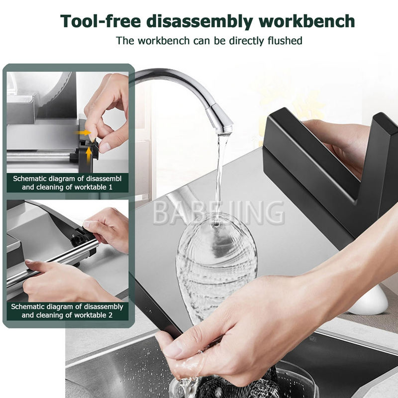 ماكينة تقطيع كهربائية تجارية ل - مراجعة Commercial Bread Slicer وسعره