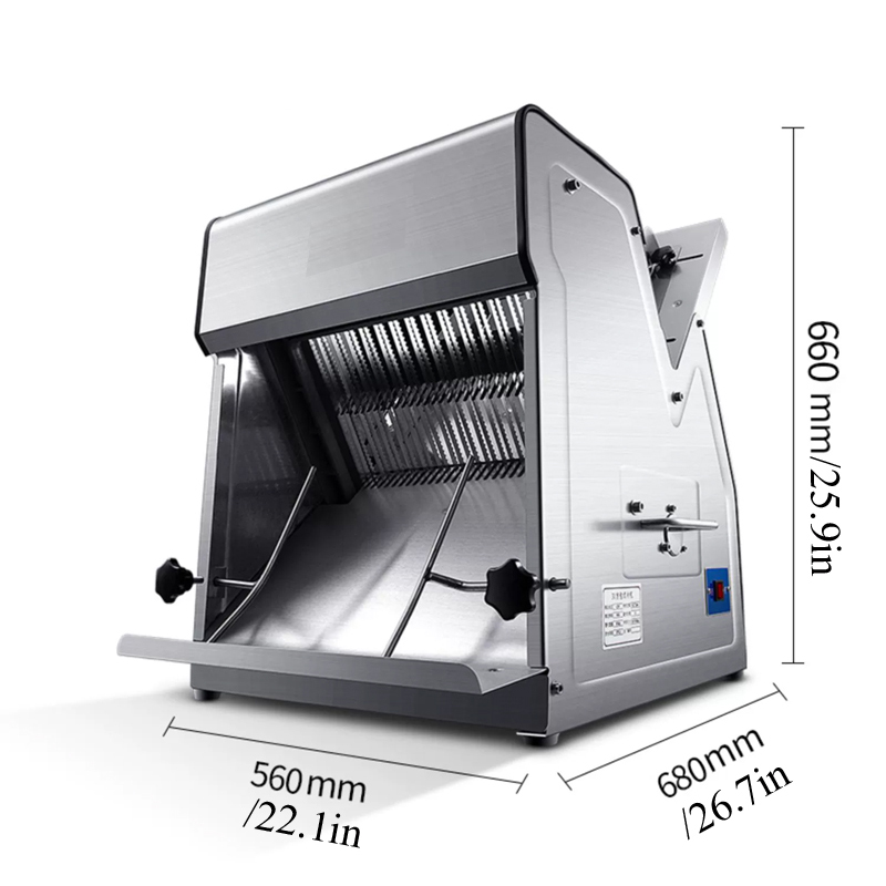 خط إنتاج شرائح الخبز الكهربائي - مراجعة Commercial Bread Slicer وسعره