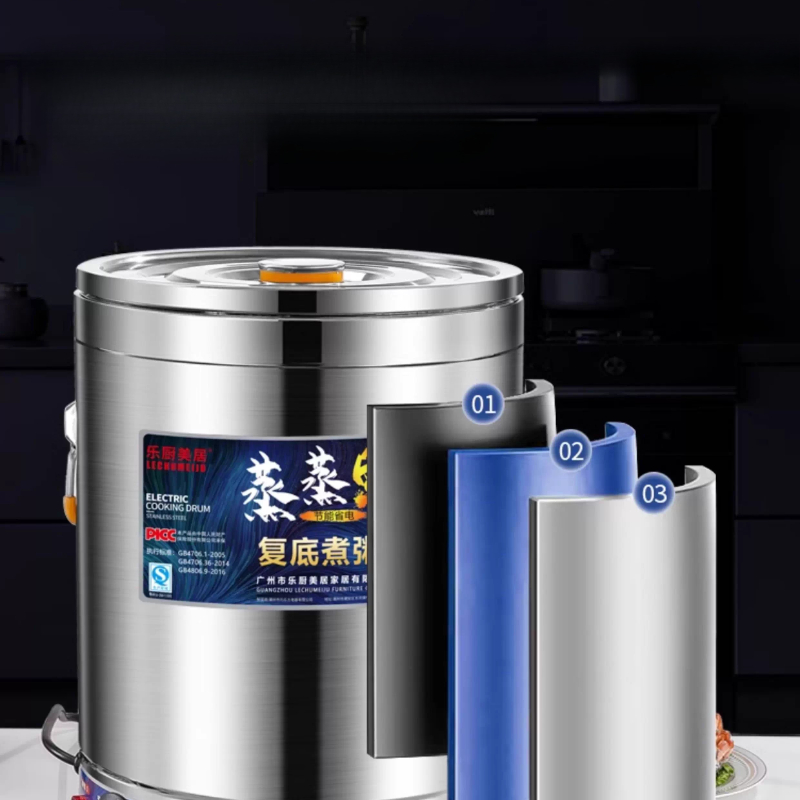 قدر طهي كهربائي تجاري كبير من  - مراجعة Commercial Kitchen Boiler وسعره