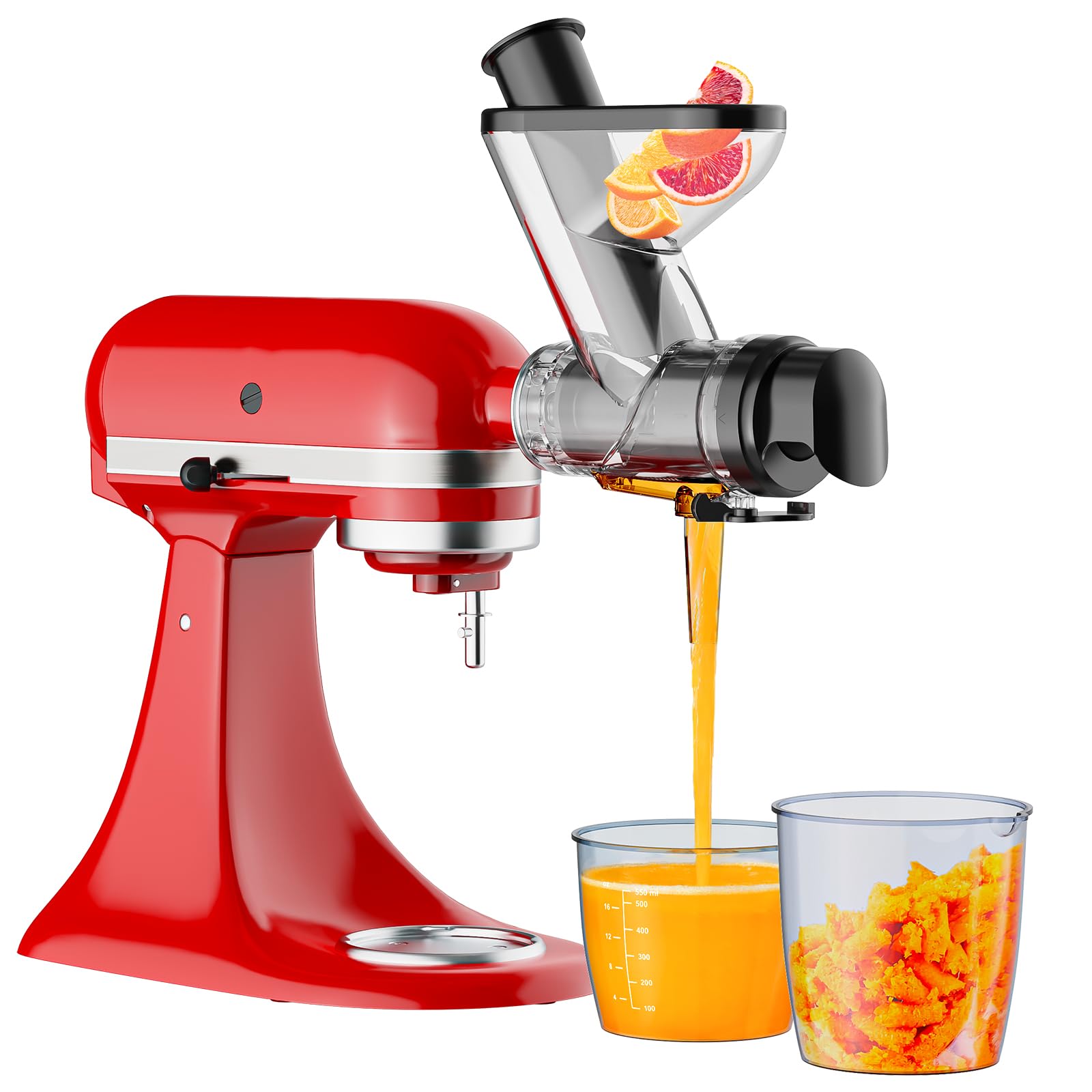 ملحق عصارة بالضغط البارد البطي - مراجعة Commercial Kitchenaid وسعره