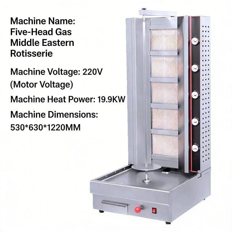 ماكينة شاورما احترافية للمكتب، - مراجعة Kebab Shawarma Machine وسعره